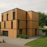 Šķiedrcementa plāksne ETERNIT TECTIVA TE30 8x1240x3070mm Dzeltena (Ochre-yellow) Nekalibrēta 3.721m2/gab.