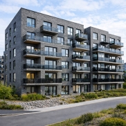 Fasādes keramiskā flīze AGROB BUCHTAL KERA TWIN K20 992x404x20mm Quarzit basalt-grey 0.401m2/gab.