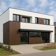 Dabīgā bazalta plāksne ROCKWOOL ROCKPANEL WOODS Standard-Marble Oak 8mm 1200x3050mm B-s2,d0 3.66m2/gab.