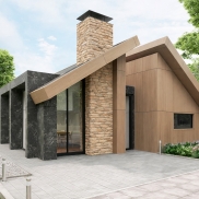 Panelis STACBOND STACBOND WOOD STB-W49 A2 500x1720 Natural Oak Sense Simple edge folding