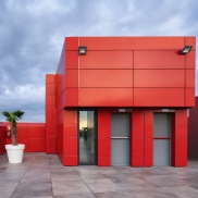 Panelis STACBOND STACBOND GENERAL FINISHES STB-498 BLOOD RED