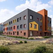 Apdares plāksnes CROWN EXTERIOR COMPACT SOLID MEDIUM GREY