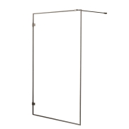 Dušas siena NEW TRENDY AVEXA Gunmetal Brushed Active Shield