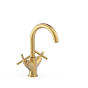 Jaucējkrāns TRES MONTBLANC Matt Gold 24k