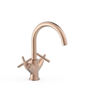 Jaucējkrāns TRES MONTBLANC Matt Rose Gold 24k