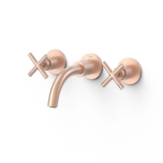 Jaucējkrāns TRES MONTBLANC Matt Rose Gold 24K