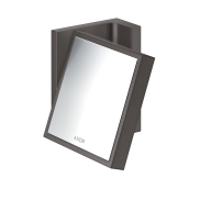 Kosmētiskais spogulis AXOR UNIVERSAL Brushed Black Chrome