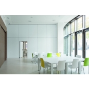 Bīdāmā starpsiena DORMA HUPPE VARIFLEX MANUAL 2760x6700mm 6sekc.Melna