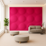 Akustiskais panelis SLALOM ECOROUND WISTERIA Pink 36 set of 2