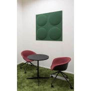 Akustiskais panelis SLALOM ECOROUND PETFELT Fog 953P