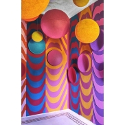 Akustiskais panelis SLALOM TALOR MADE T-FRAME SPHERE D=50cm