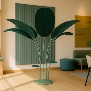 Akustiskais panelis SLALOM OASIS WITHOUT PLUG-IN RAL 6004