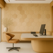 Akustiskais panelis INTELWOOD HEXAGON PANELS