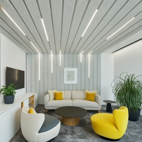 Piekaramie griesti HUNTER DOUGLAS HEARTFELT LINEAR 7593 White