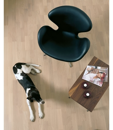 Parkets BOEN LONGSTRIP Oak Andante White Live Matt lakots