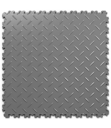 PVC Flīzes FORTELOCK INDUSTRY Graphite Diamond