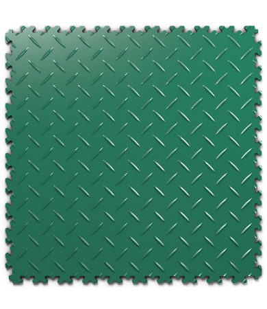 PVC Flīzes FORTELOCK INDUSTRY Green Diamond