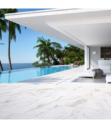 Flīzes GOLD ART CERAMICA CALACATTA WHITE MAT.RETT.