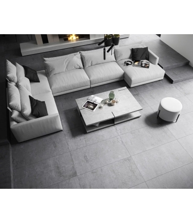 Flīzes CERAMIKA PARADYZ PURE ART Basalt Rekt.Mat.