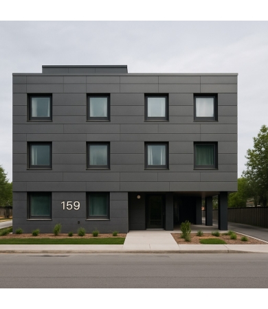 Šķiedrcementa plāksne ETERNIT TECTIVA TE20 8x1240x3070mm Grey Nekalibrēta 3.721m2/gab.