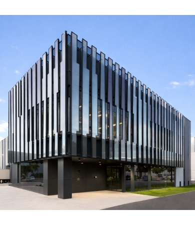 Panelis STACBOND STACBOND PVDF 4mm 1250x3200mm Black Kompozīta alumīn.