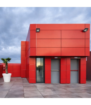 Panelis STACBOND STACBOND GENERAL FINISHES STB-498 BLOOD RED