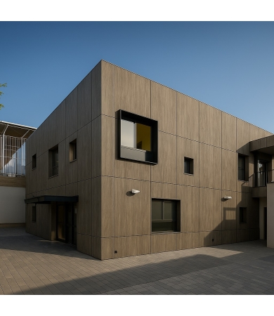 Apdares plāksnes CROWN EXTERIOR COMPACT WOODGRAIN CANYON MONUMENT OAK 642