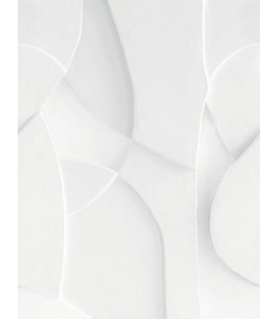 Tapetes CASELIO RELIEFS PLASTER VOLUME M Blanc