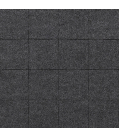 Tapetes PHILLIP JEFFRIES SAVILE SUITING PLAID Antique on Grey