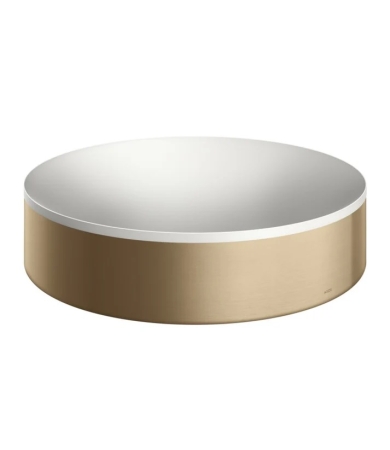 Izlietne AXOR SUITE White/Brushed Bronze