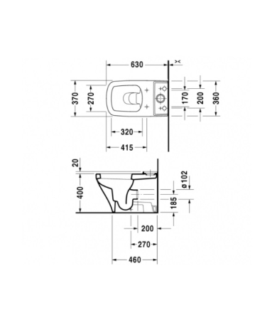 Klozetpods DURAVIT DURASTYLE