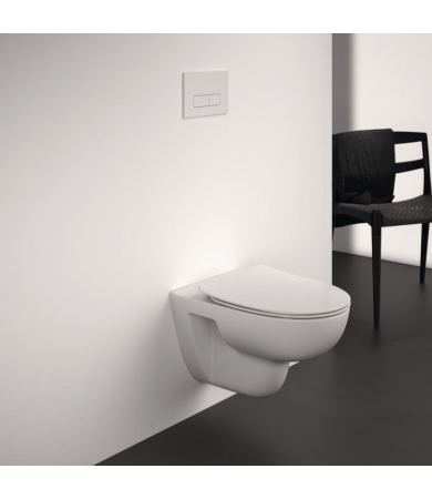 Klozetpods IDEAL STANDARD I.LIFE A UNIVERSAL RIMLESS+ Piekarams Balts