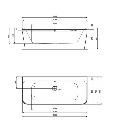 Vanna IDEAL STANDARD TONIC II