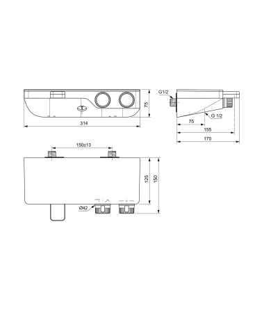 Jaucējkāns IDEAL STANDARD CERATHERM S200