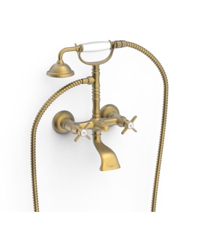 Jaucējkrāns TRES CLASIC Matt Aged Brass