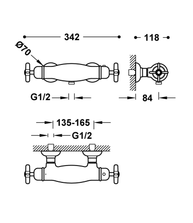 Jaucējkrāns TRES CLASIC Steel