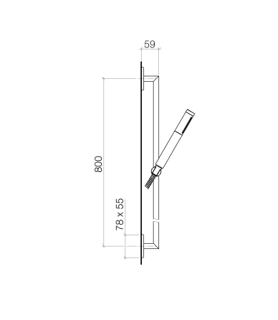 Dušas komplekts DORNBRACHT LULU