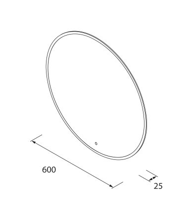 Spogulis SALGAR GLOBE 5700K LED sensor (12 W)