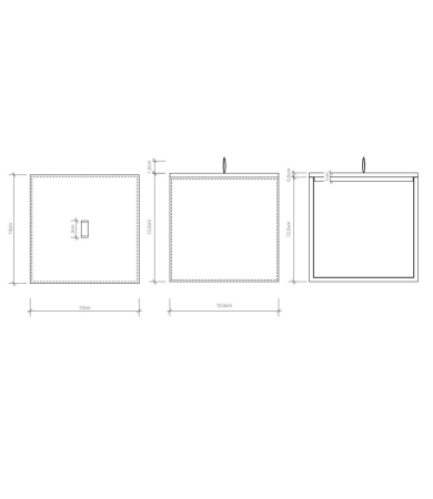 Kaste ar vāku DECOR WALTHER BROWNIE BMD1 S Dark Brown