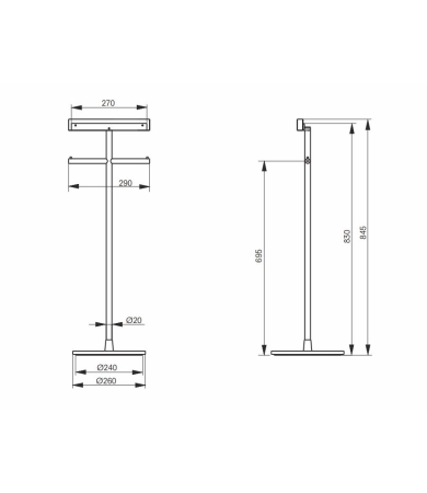 Tālvadības pulta turētājs TOTO NEOREST