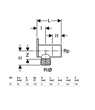 Stūra savienojums GEBERIT MEPLA