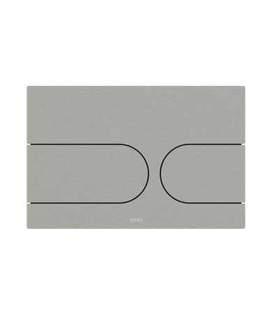 Spiedpoga skalojamai kastei TOTO PUSH PLATE Stainless steel Brushed