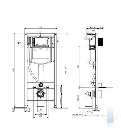 Skalošanas mehānisms MEISSEN KERAMIK ETERNA
