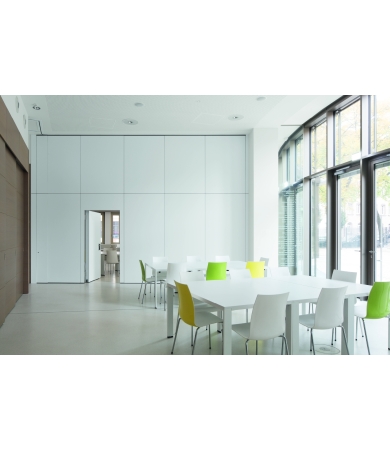 Bīdāmā starpsiena DORMA HUPPE VARIFLEX MANUAL 2760x6700mm 6sekc.Melna