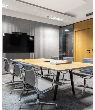 Akustiskais panelis SLALOM MILLERIGHE ECOFELTMustard 54 Sagriezts pēc projekt.izmēriem