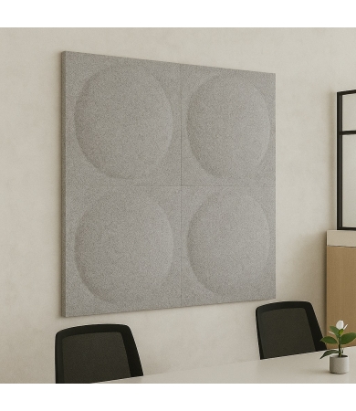 Akustiskais panelis SLALOM ECOROUND PETFELT Fog 953P