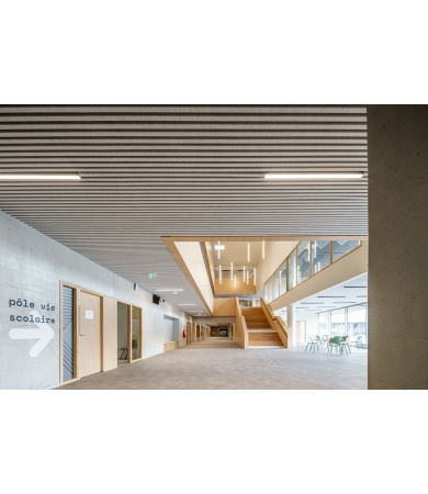 Piekaramie griesti HUNTER DOUGLAS HEARTFELT LINEAR 7596 Light Grey