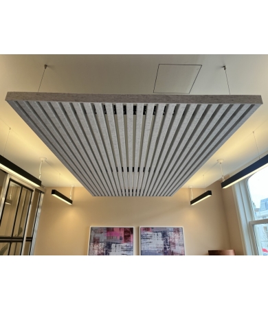 Piekaramie griesti HUNTER DOUGLAS HEARTFELT ISLAND SMALL Light Grey 7596 H55 W40